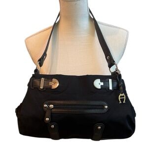 Etienne Aigner black Shoulder Bag